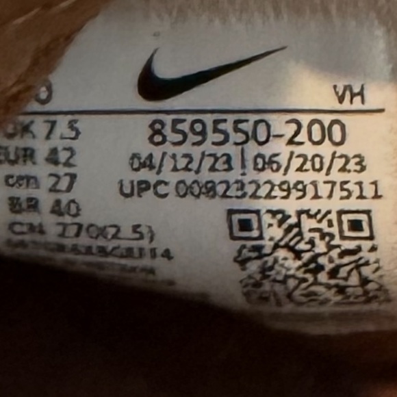 Nike Air Max Caramel Ale Brown Thea Mid Ankle Booties Sneakers Womens 10 NEW - Picture 15 of 16